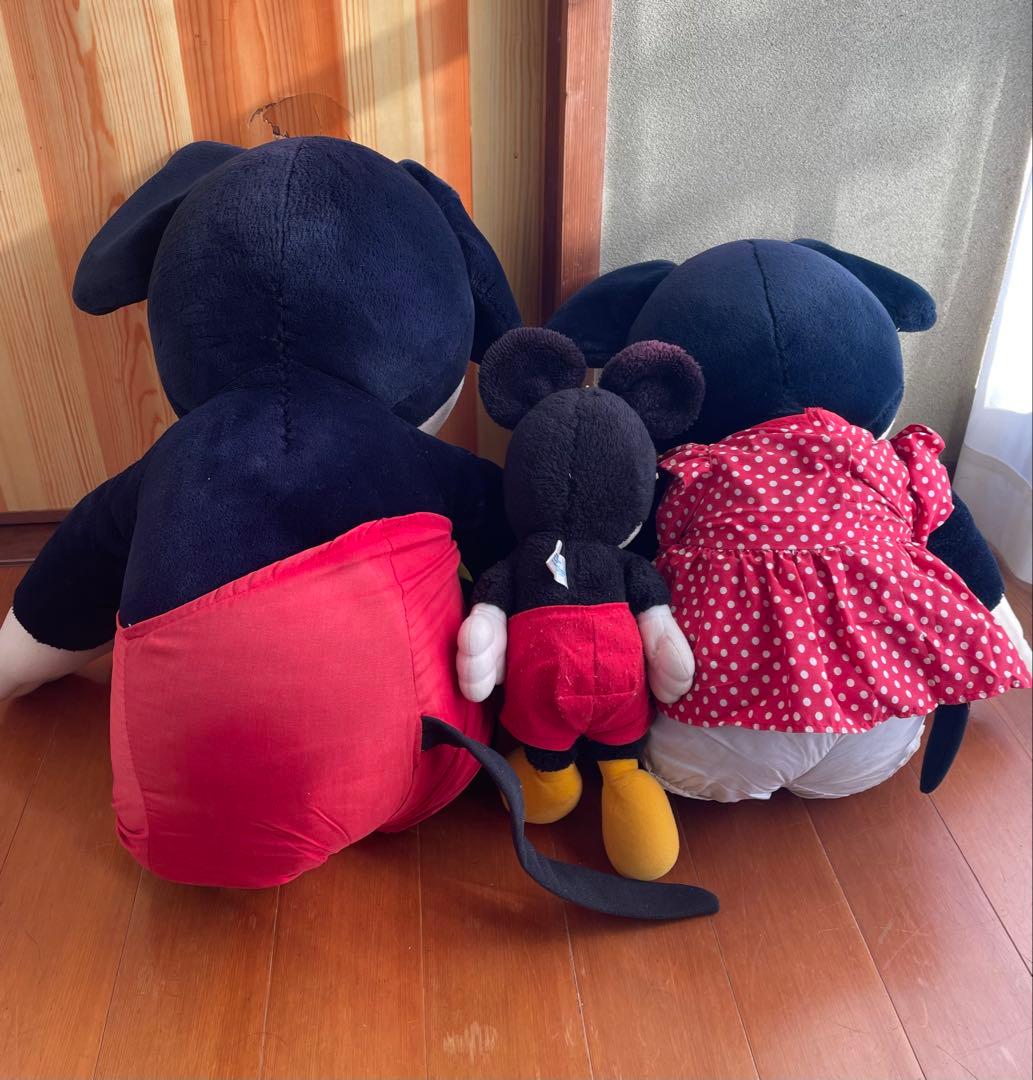 【希少】80sアメリカディズニー購入　ミッキー&ミニーぬいぐるみ　ヴィンテージ