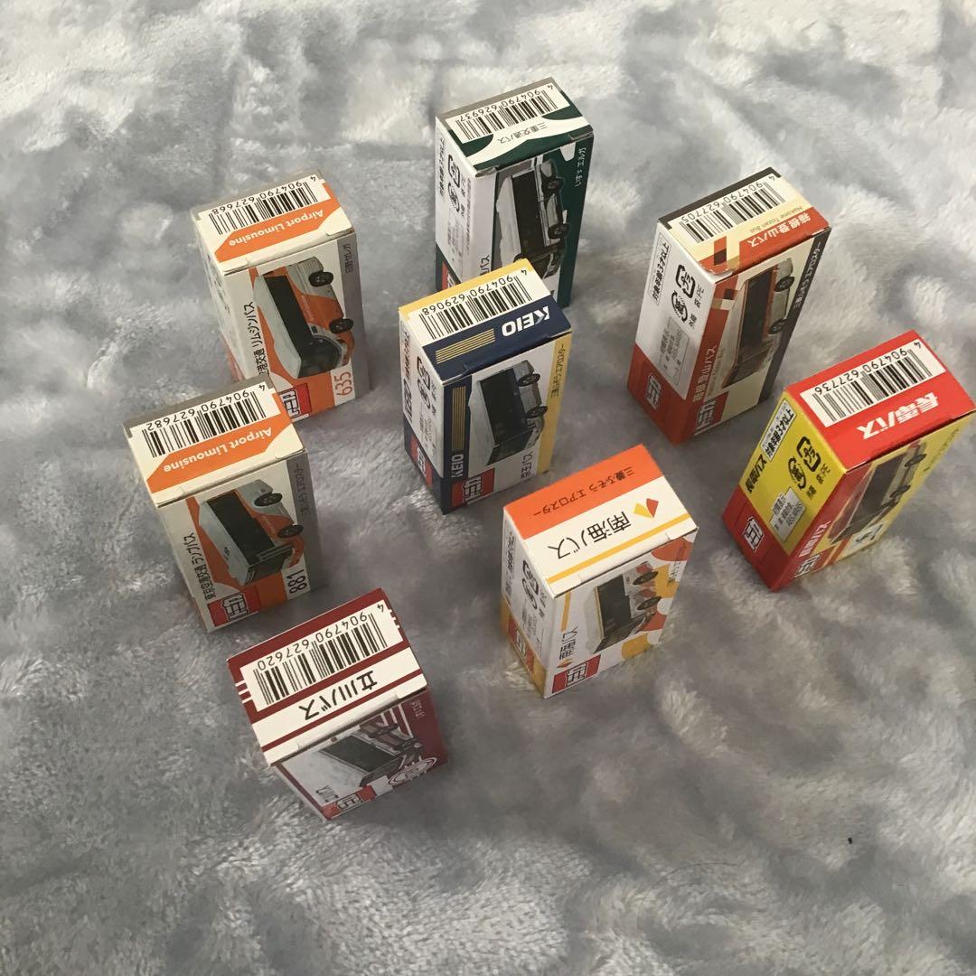 トミカ ミニバスコレクション 8台セット