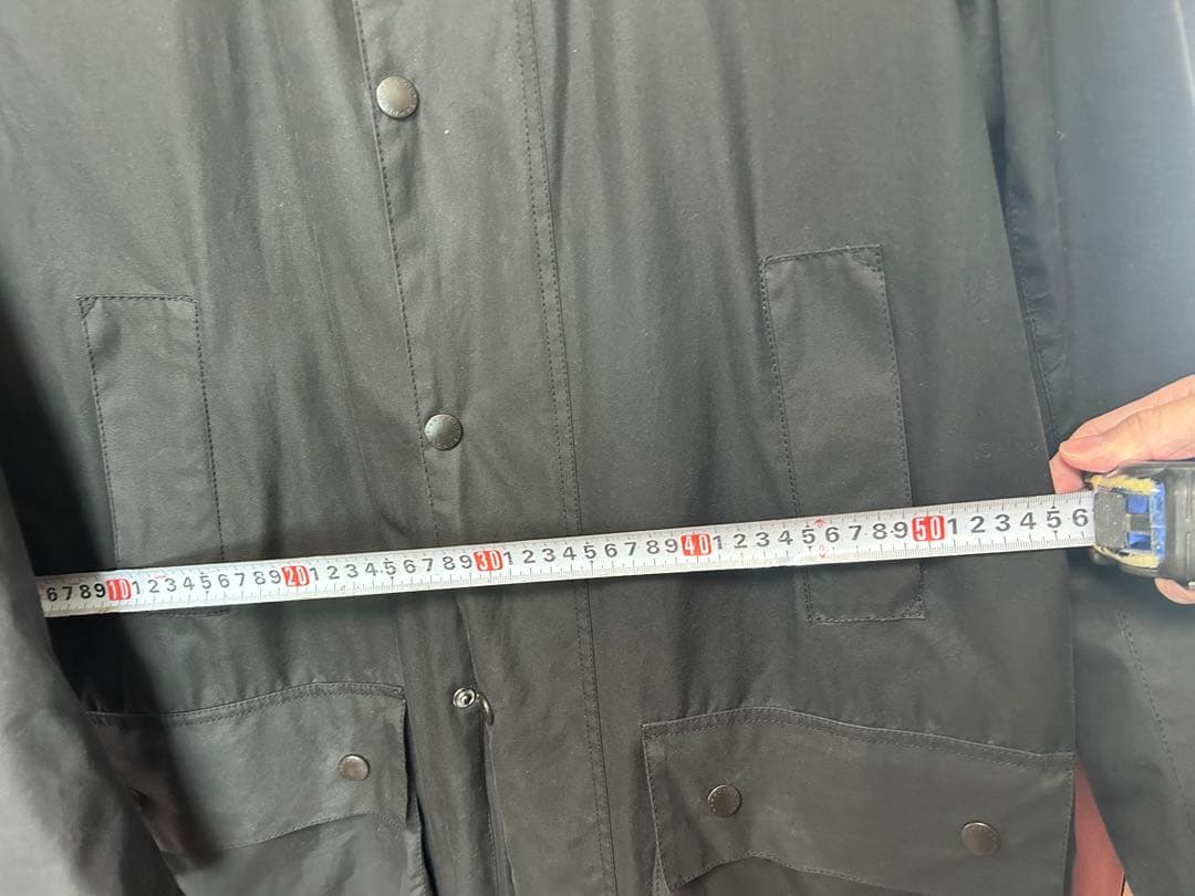 h_s1978% 様　Barbour ブラックジャケット 38インチ　ボーダー