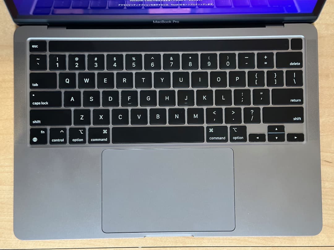 MacBook Pro 13 / M1,16GB, 512GB, US配列