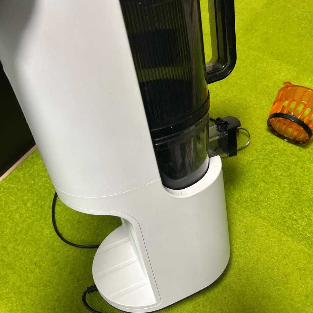 【フローズンフィルター付】 ヒューロム スロージューサー H-200(ホワイト)