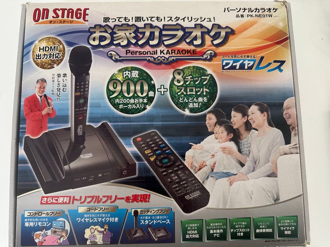 ON STAGE PK-NE01W カラオケセット