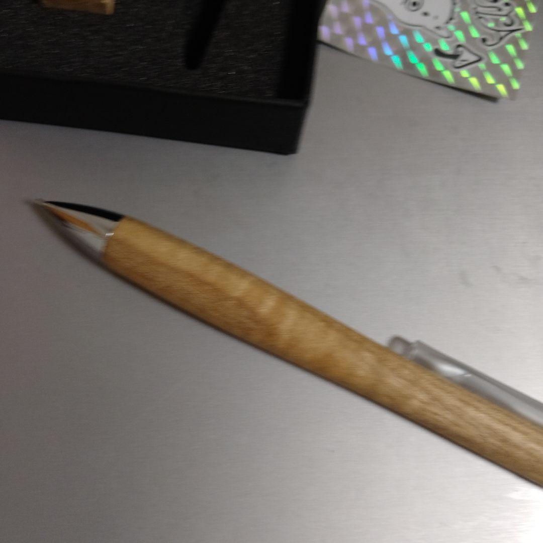 こぶた工房　シャープペンシル　欅　ケヤキ 0.5 箱　ウッドキューブ　オイル