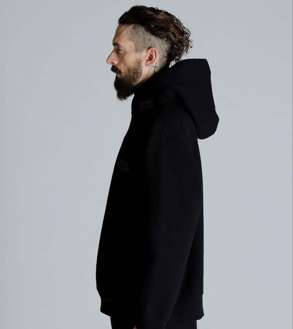 Schott B.S.HOODED SWEAT フーディ black sheep