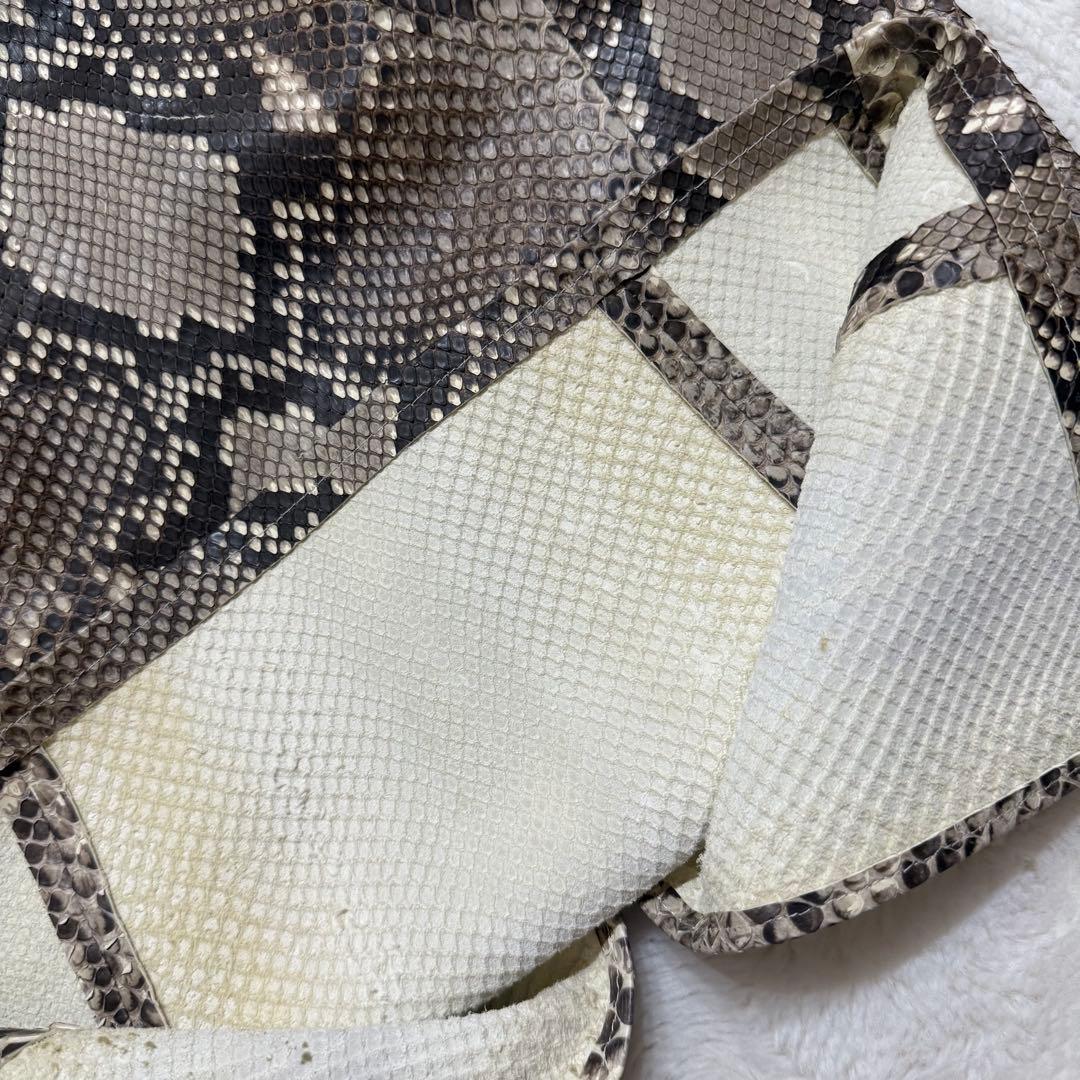 新品 Deuxieme Classe ヘビ革 パイソンレザー タイトスカート38