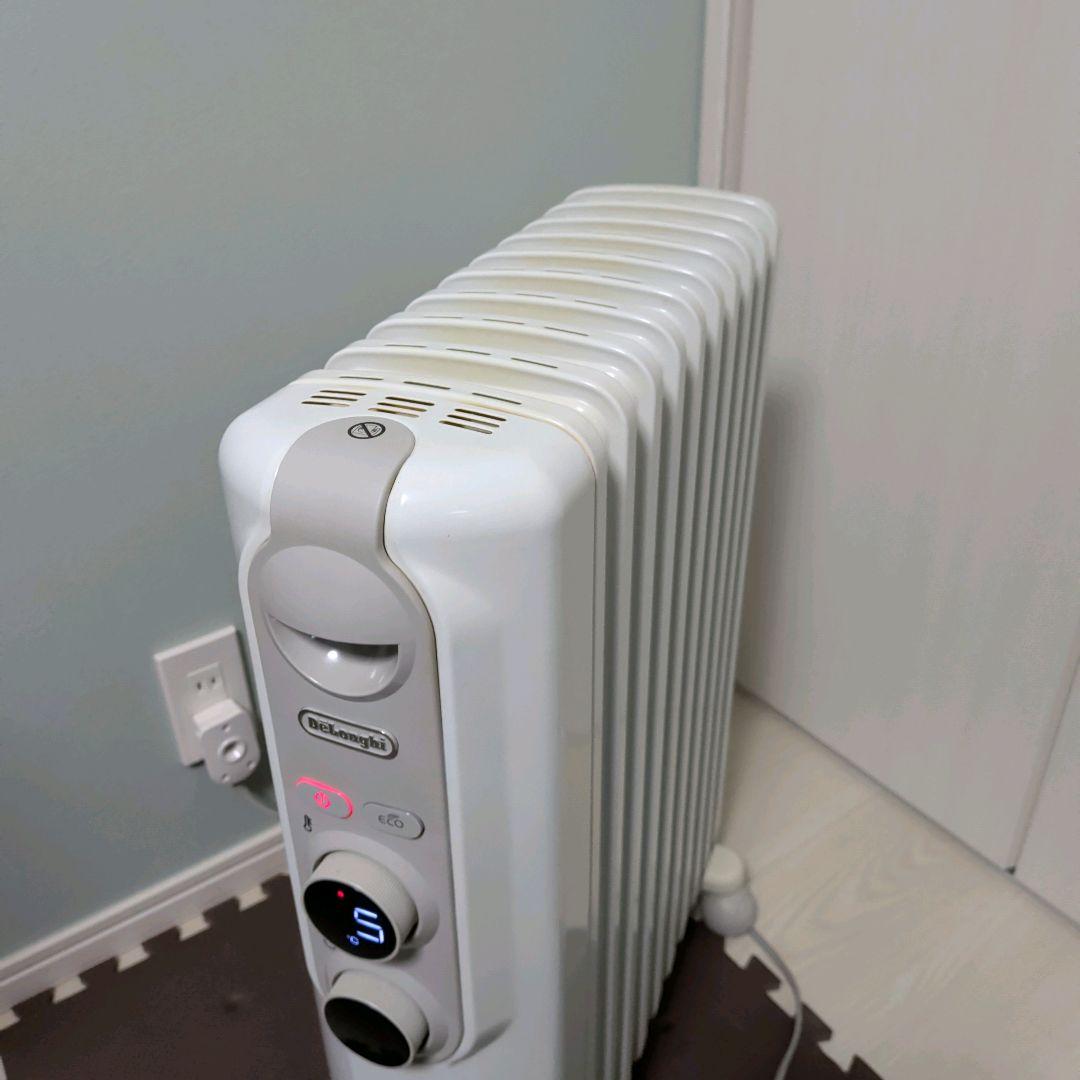 デロンギ アミカルド オイルヒーター ECOモード RHJ35M1015-LG