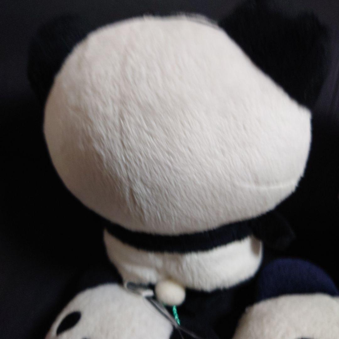 平成レトロ おじぱん おじさんなパンダ ぬいぐるみ リール付きフェイスポーチ