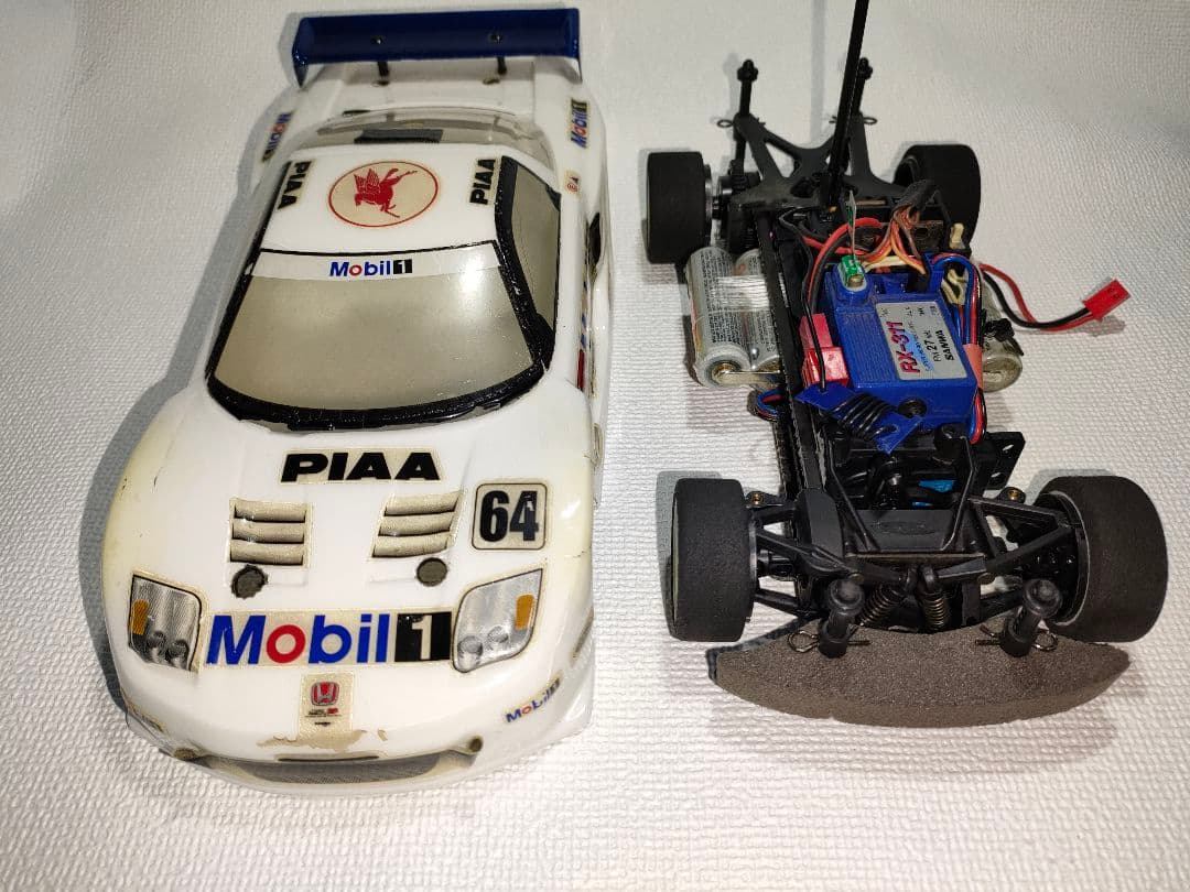 HPI マイクロRS4 1/18 RC フルセット　ボディーNSX予備BMW