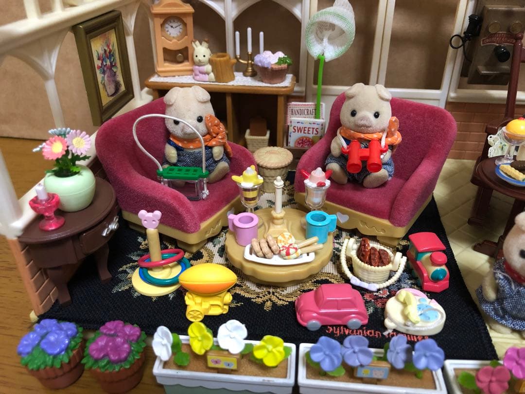 シルバニアファミリーガーデン 家具 小物まとめ売りセット