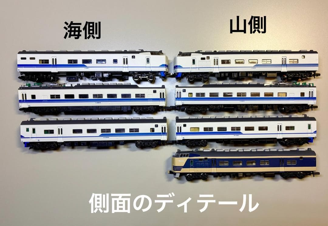 419系 北陸線色(6両編成) 基本セット＋増結セット 東京堂製の珍・希少モデル