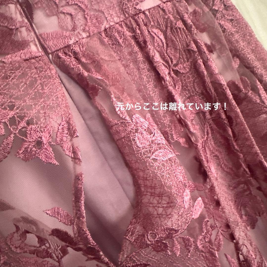 最終お値下げ！グレースコンチネンタル　トリミングレースワンピース