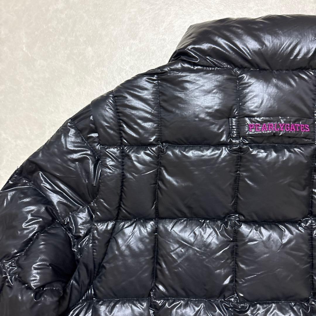 パーリーゲイツ★PERTEX®★袖着脱可能★ダウンジャケット【レディース 0（S