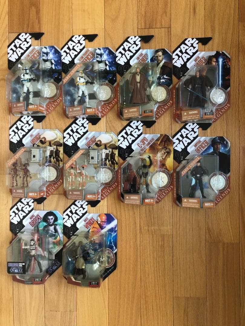 スター・ウォーズ 30TH フィギュア10体セット