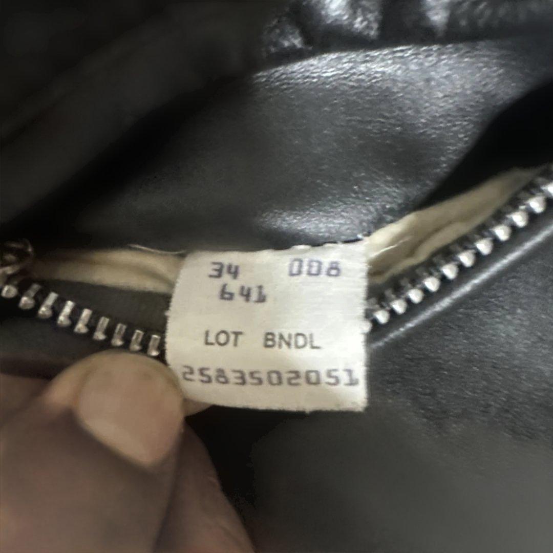 美品‼️schott641 34インチ　ライダース　インナーボア付