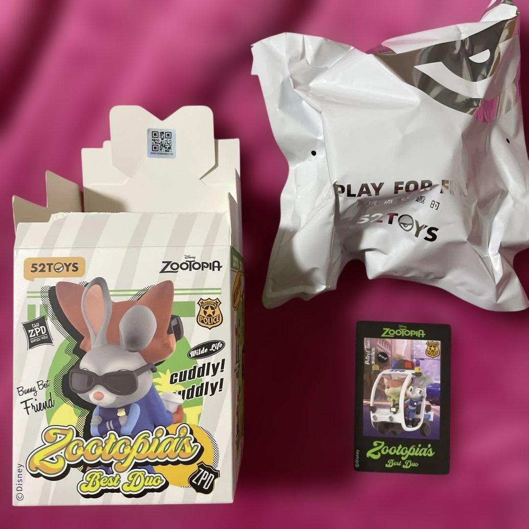52TOYS ズートピア シークレット　ニック　ジュディ　国内正規品・内袋未開封