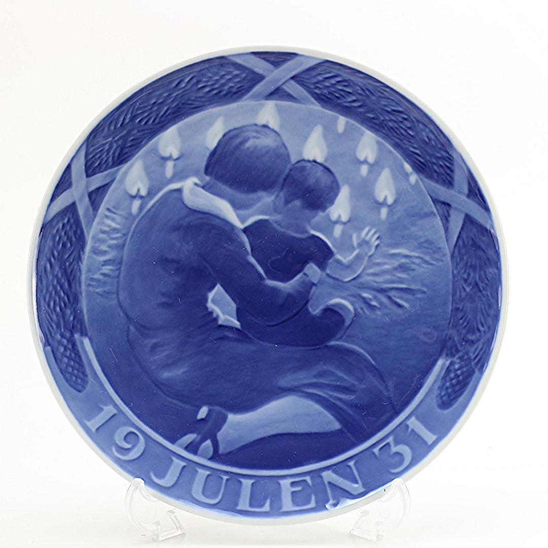 1931年 「母と子」 イヤープレート ロイヤルコペンハーゲン