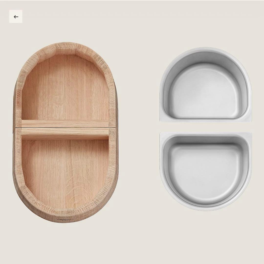 【新品未使用】エルメス　 犬用ボウル PM ペット食器