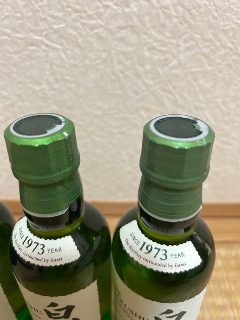 サントリー ウイスキー 山崎 1本　白州 3本180ml計4本