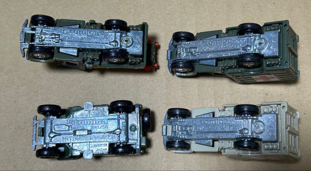 日本製 トミカ 自衛隊車両 4台セット