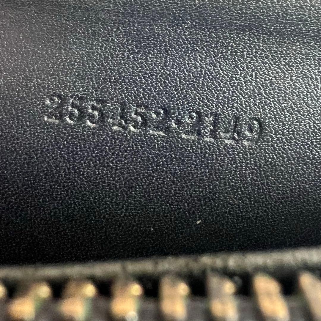 20 美品 GUCCI グッチ マイクロシマ 小銭入れ 財布 カードケース