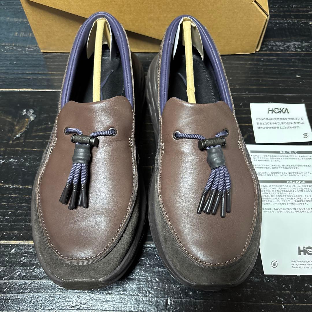 新品未使用 Hoka Speed Loafer Walnut 26cm