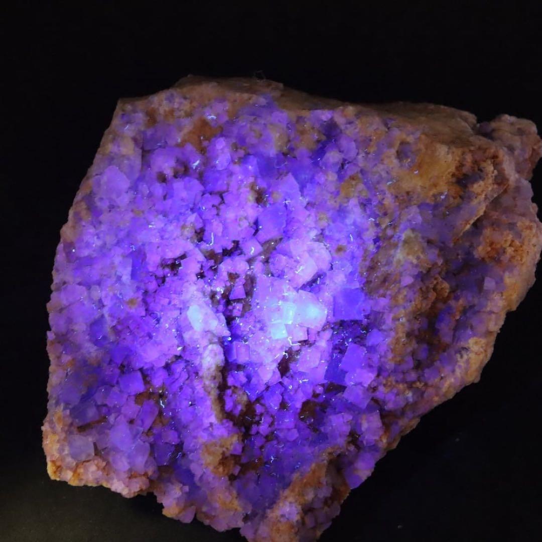 大きい！蛍石 ニューメキシコ産 フローライト814.4g FL483 原石 鉱物