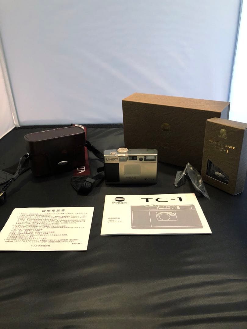MINOLTA ミノルタ　TC-1 付属品、ボックスあり　フィルムカメラ