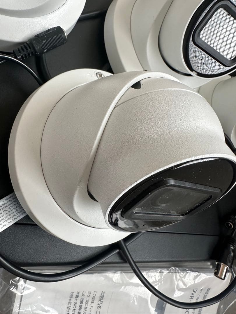 防犯カメラ 4台セット ドーム型 4chハードディスクDVR-POC04