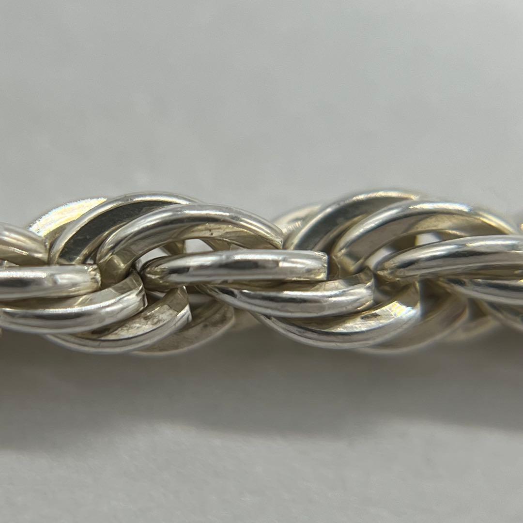 ティファニー TIFFANY ツイストロープ チェーンブレスレット SV925