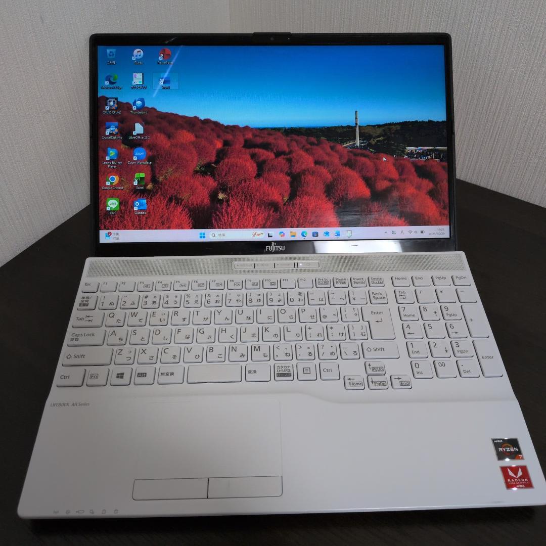 【Ryzen7✨16GB/SSD1TB】富士通 AH50/E1 大画面