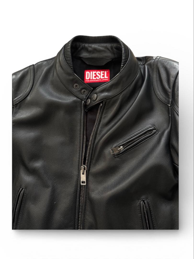 ジャケット・アウター DIESEL L-HEIN LETHER JACKET