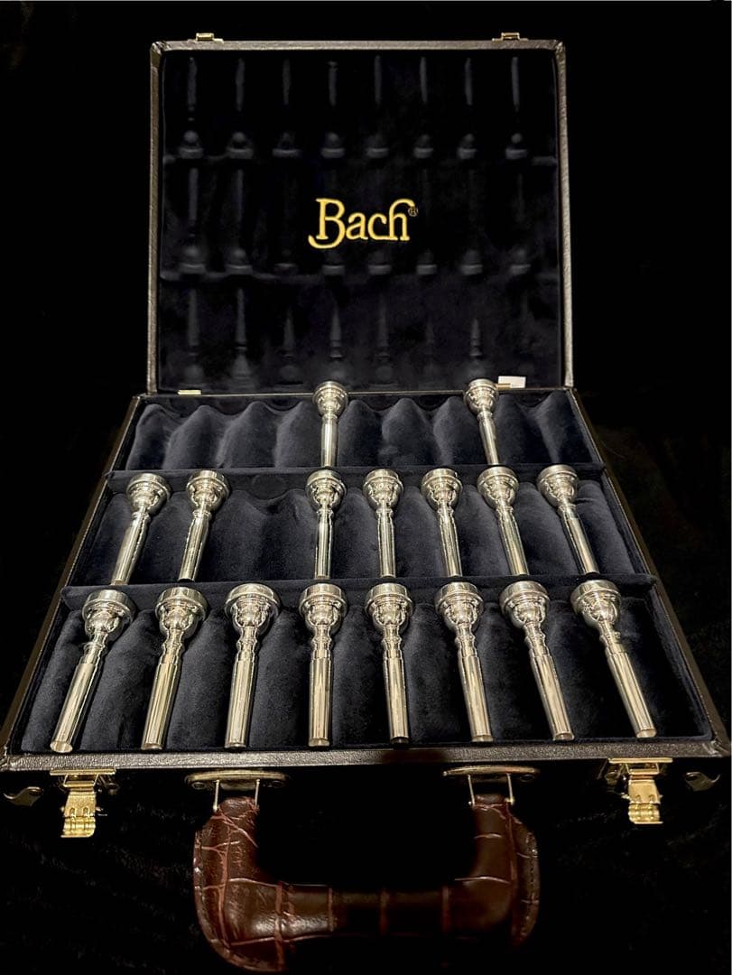 Vincent Bachトランペットマウスピース セット バック 17個