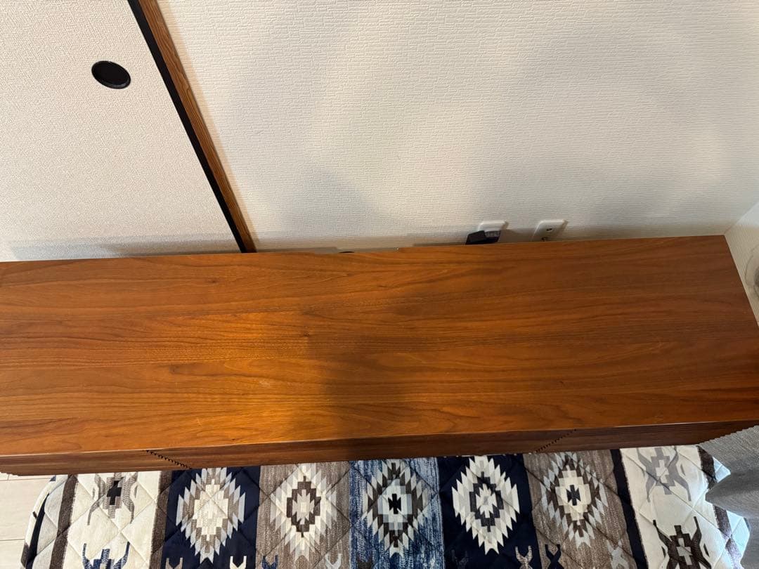 美品 岡家具工業 大川 ウォールナット材テレビボード180サイズ IDC大塚購入