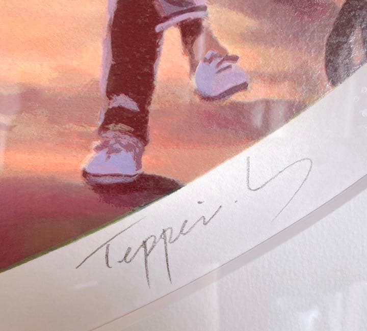 笹倉鉄平 【ペタンク】 シルクスクリーン