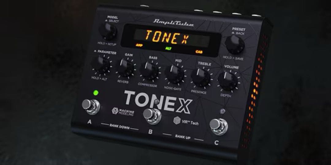 【最後の値下げ／ほぼ未使用】AmpliTube TONEX ギターエフェクター