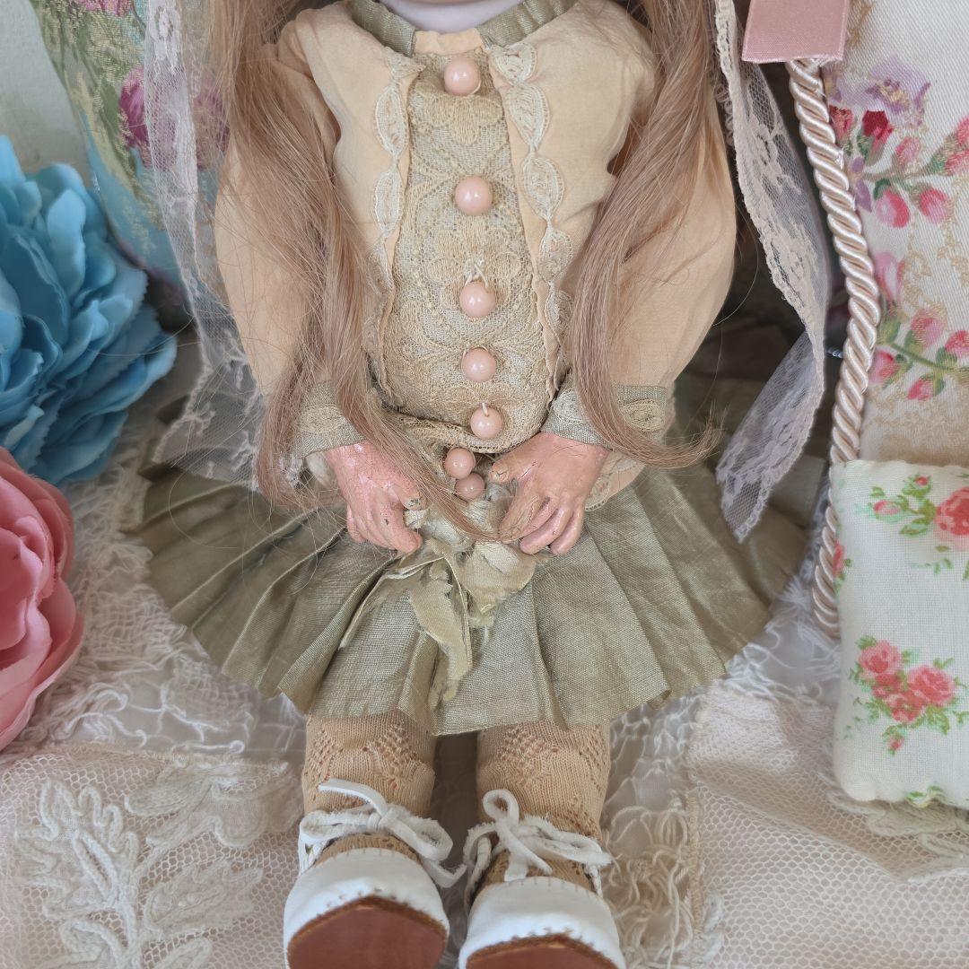 お取り置きになります　アンティーク　ビスクドール　ゴーチェ　ベベドール