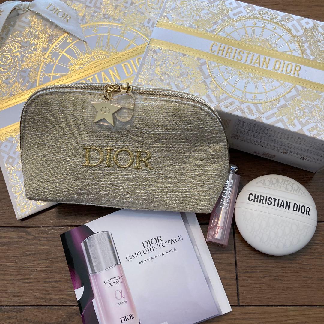 ディオールDiorセット　ル・ポーム&リップ&グロウ ポーチ