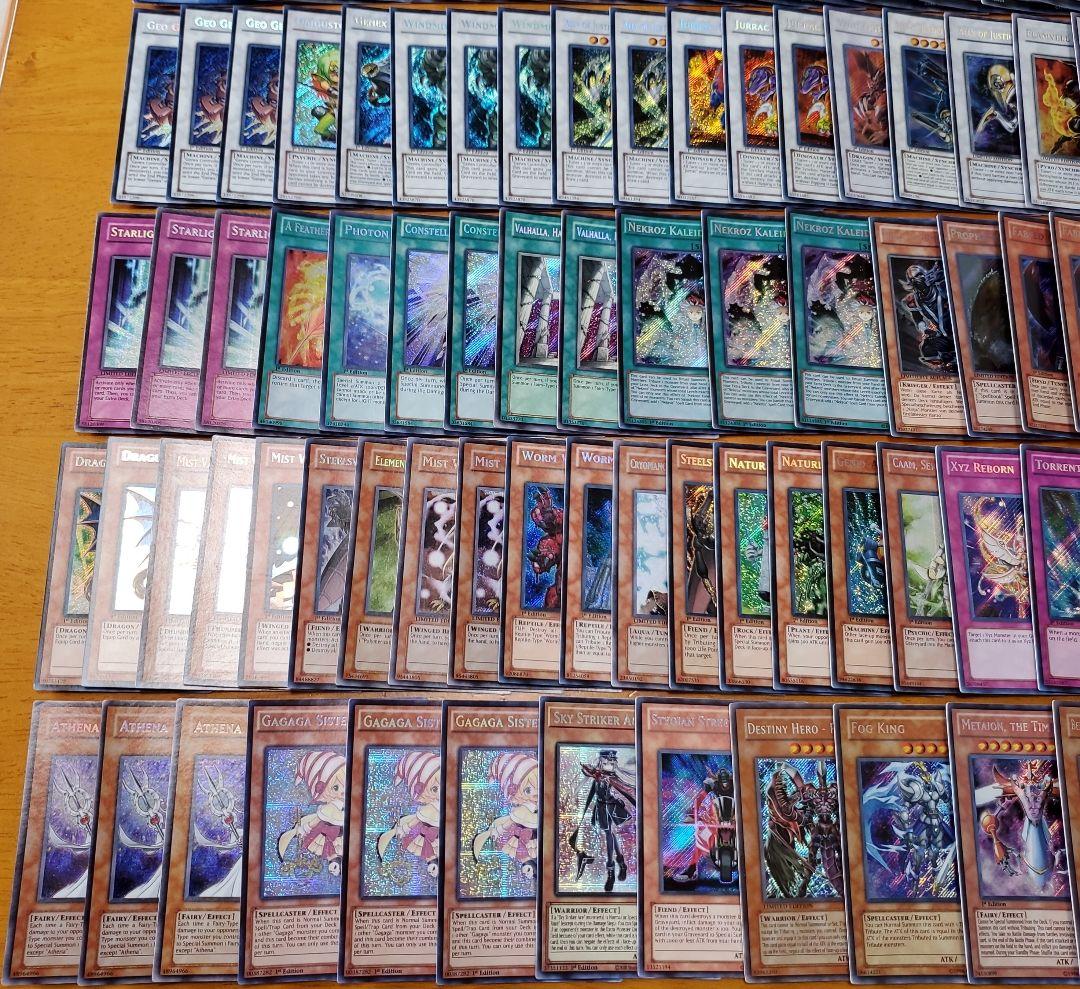 遊戯王　まとめ売り　英語版シークレットレア厳選　155枚セット　断捨離　売切終了