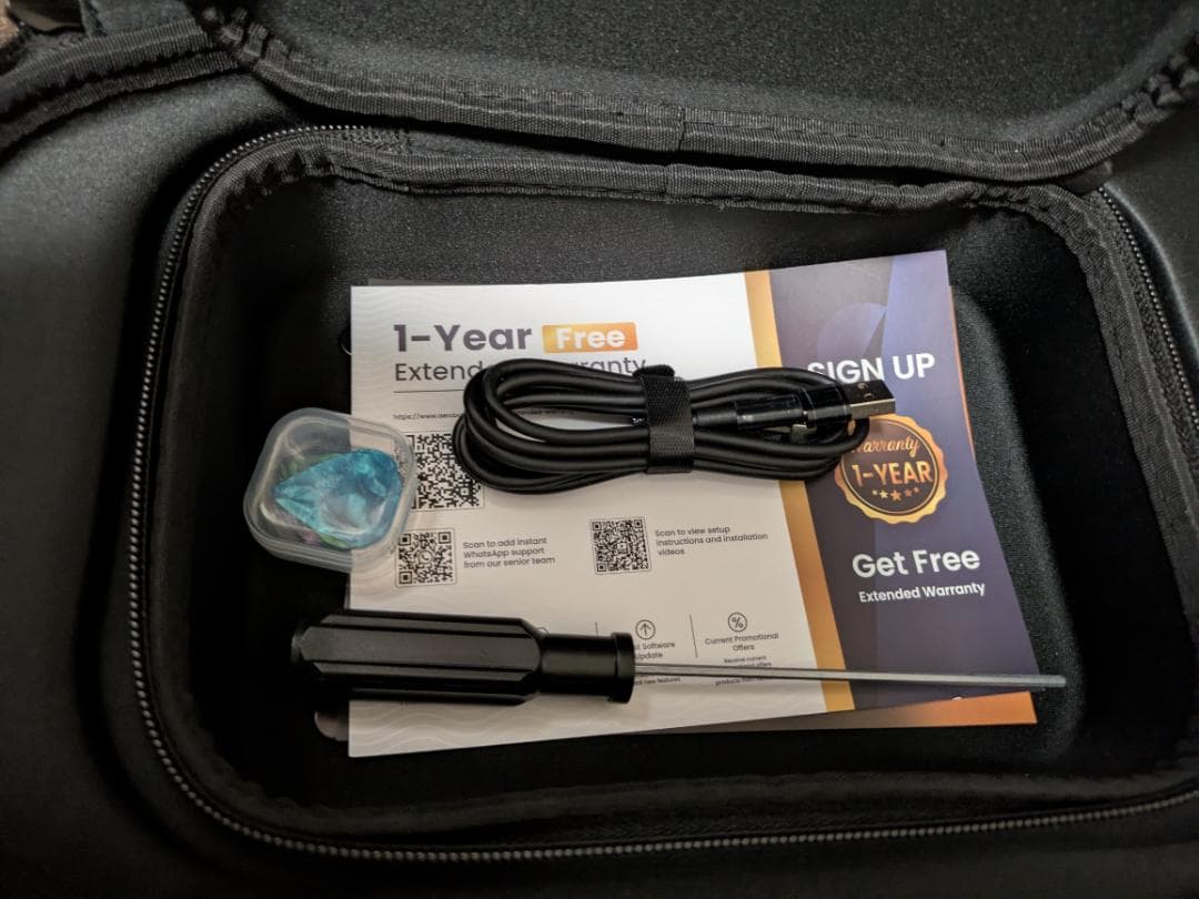 Aeroband guitar　エアロバンドギター　ケース付き