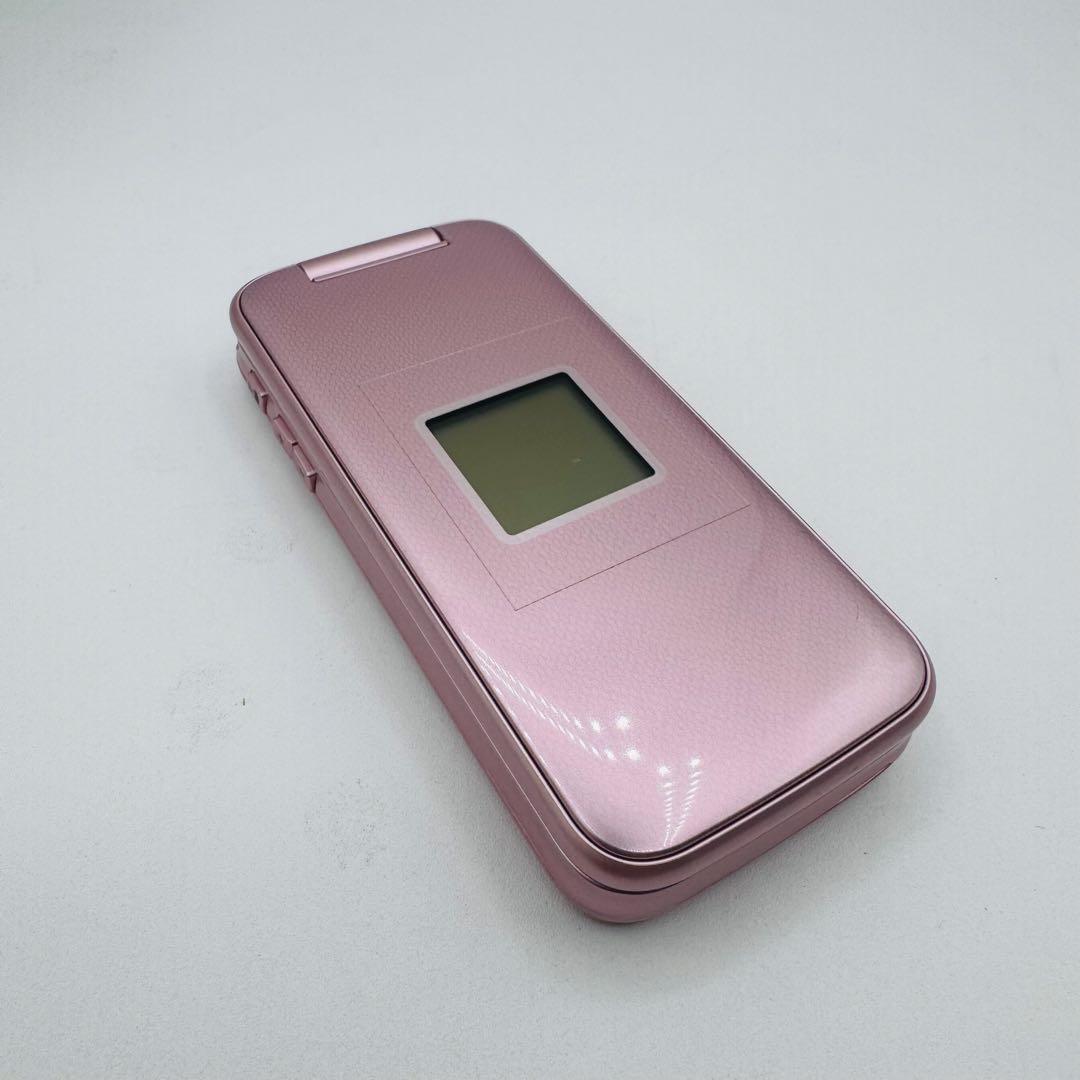 【未使用】らくらくホン docomo F-01M ピンク 携帯電話本体