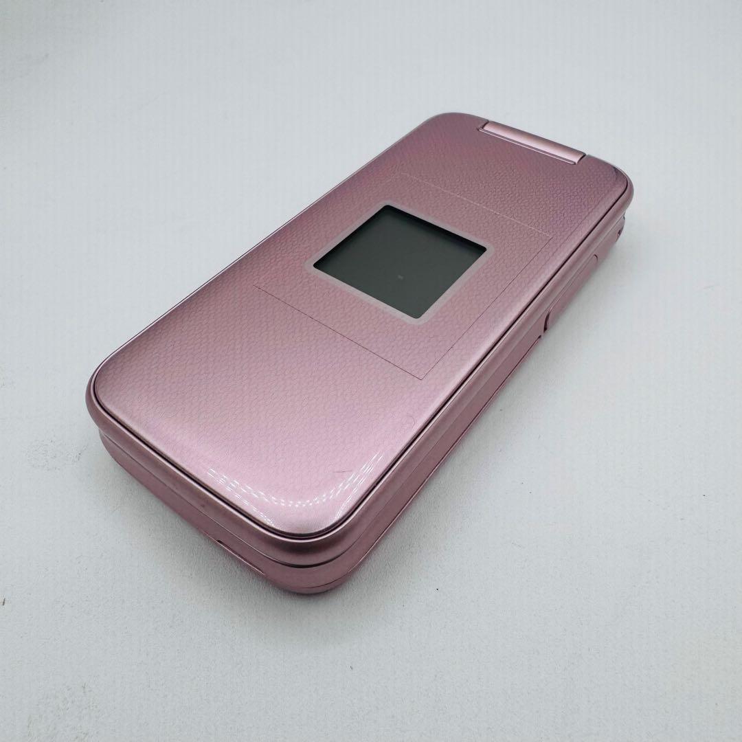 【未使用】らくらくホン docomo F-01M ピンク 携帯電話本体