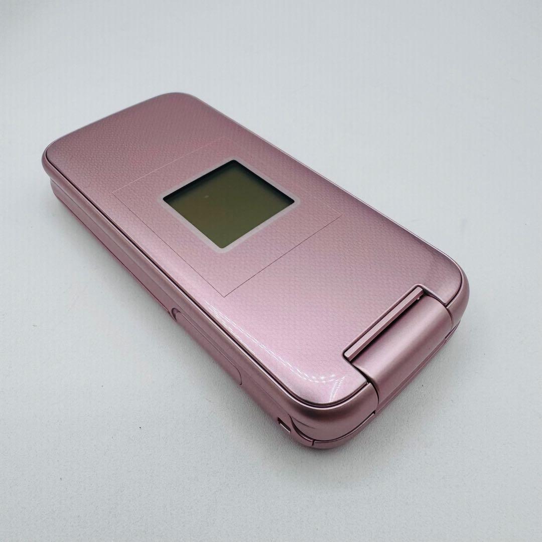 【未使用】らくらくホン docomo F-01M ピンク 携帯電話本体