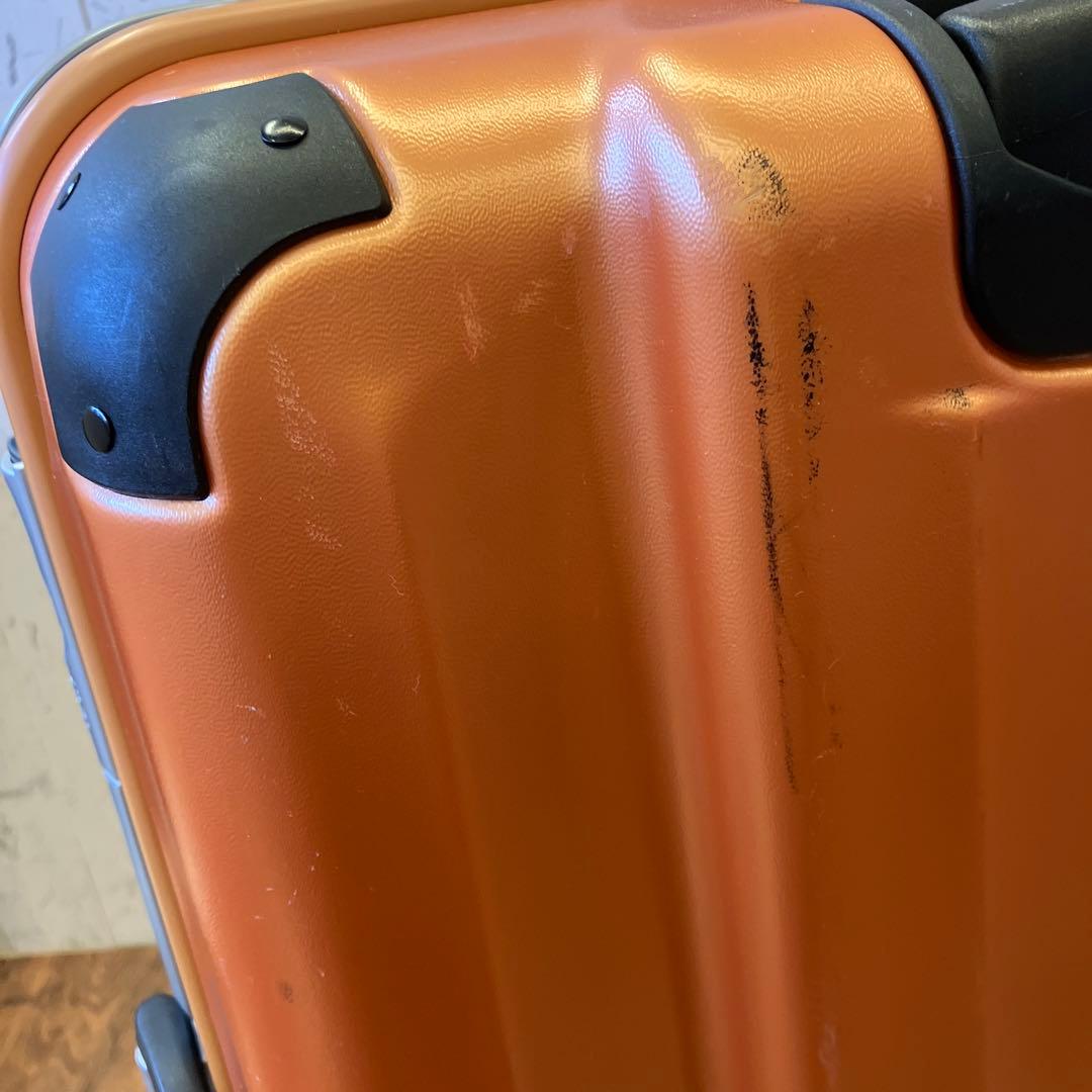 exact 大型 大容量 スーツケース オレンジ キャリーケース 4輪キャスター