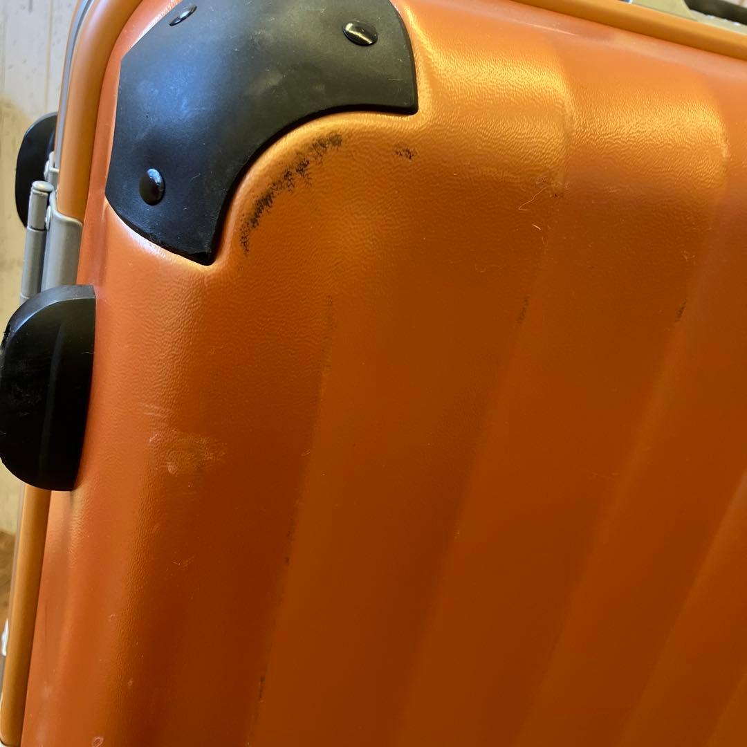 exact 大型 大容量 スーツケース オレンジ キャリーケース 4輪キャスター