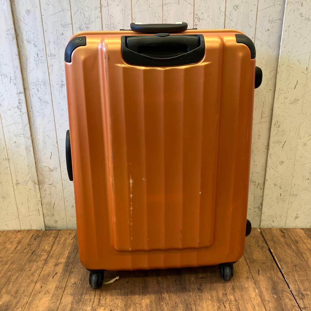exact 大型 大容量 スーツケース オレンジ キャリーケース 4輪キャスター