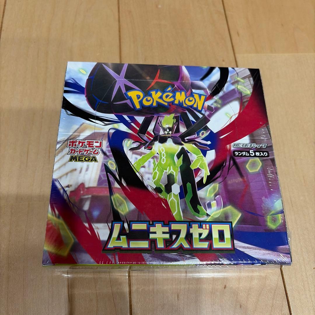 ポケモンカードゲームMEGA ムニキスゼロ box シュリンク付き