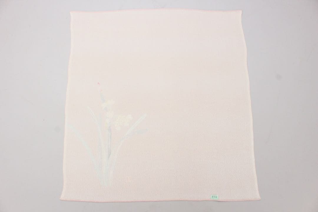 No5448 帛紗三枚セット　羽田登喜男　原図　「花鳥寿果」栞/紙箱付　送料無料