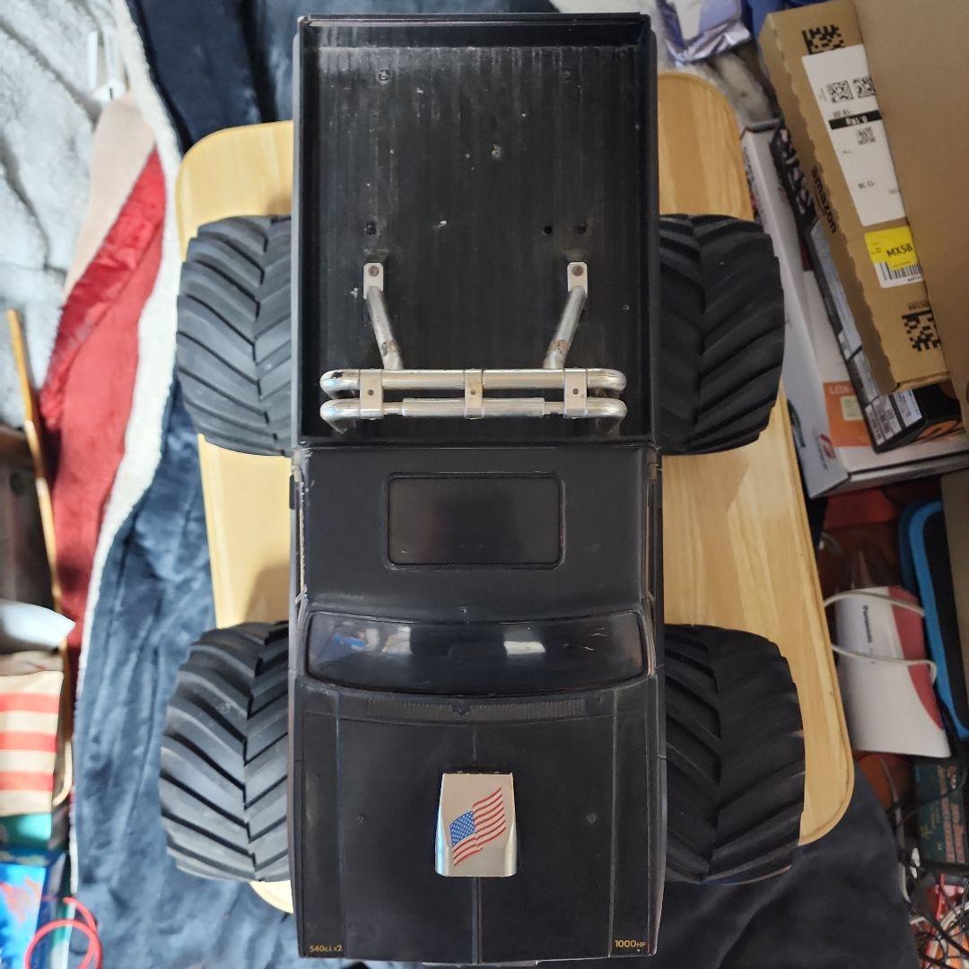 ラジコン タミヤ 多分…初期型の クラッドバスター 製作途中の物の出品