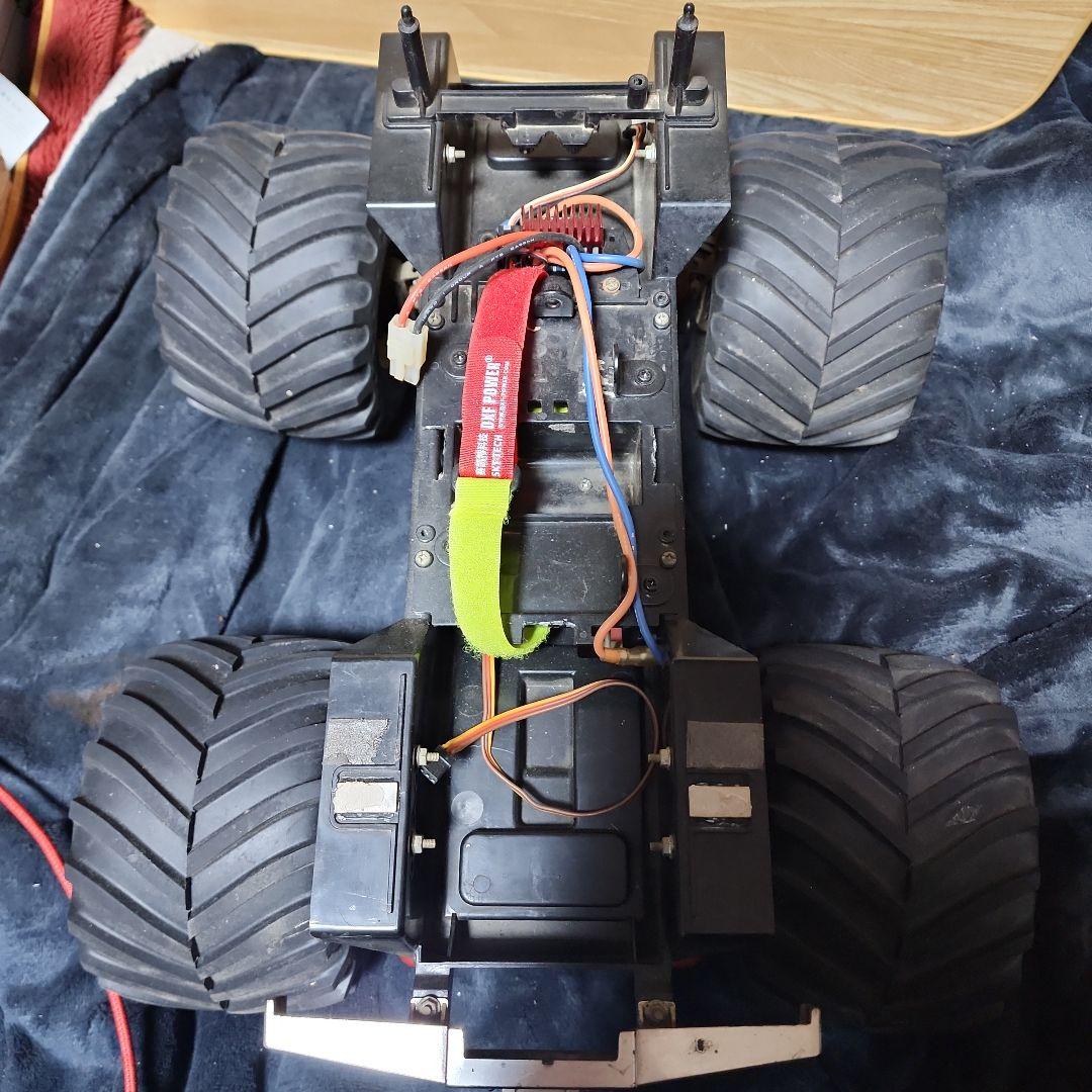 ラジコン タミヤ 多分…初期型の クラッドバスター 製作途中の物の出品