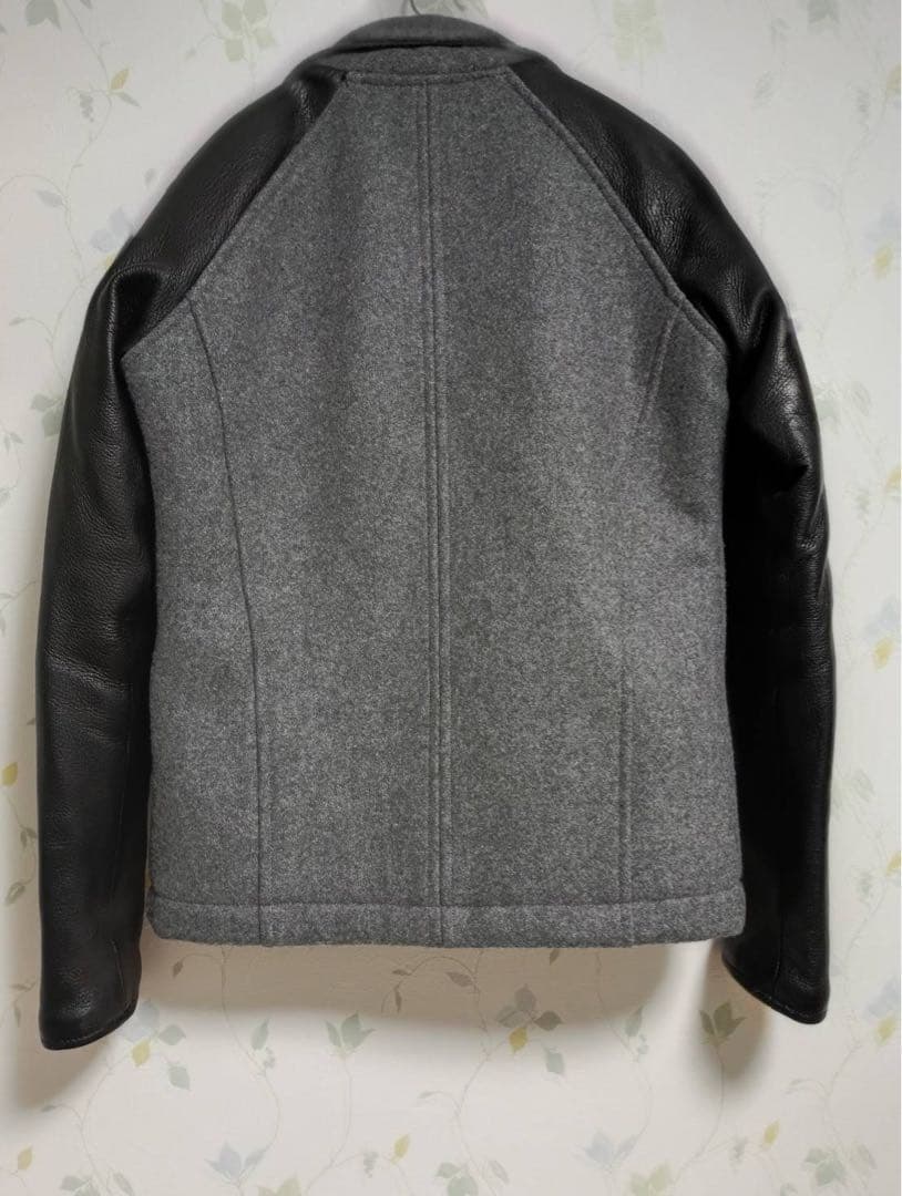 DELAY by Win & Sons ライダースジャケット グレー